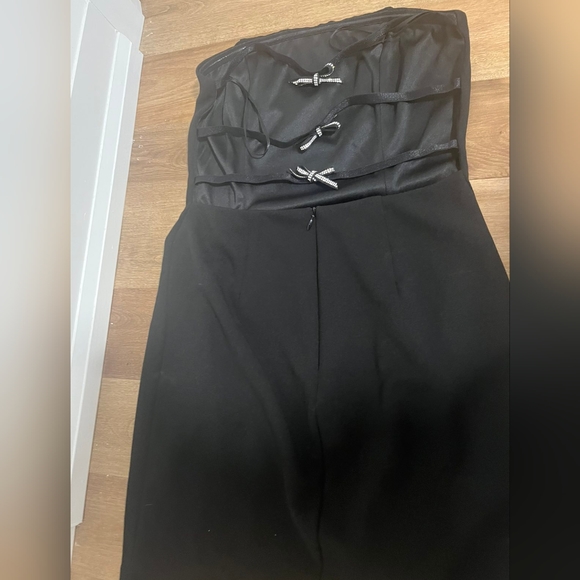 Dress - Mini tube dress with straps at the back - Picture 5 of 9